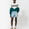 Marant Etoile Isabel Marant | Houston Two Tone "Marant" Sweatshirt