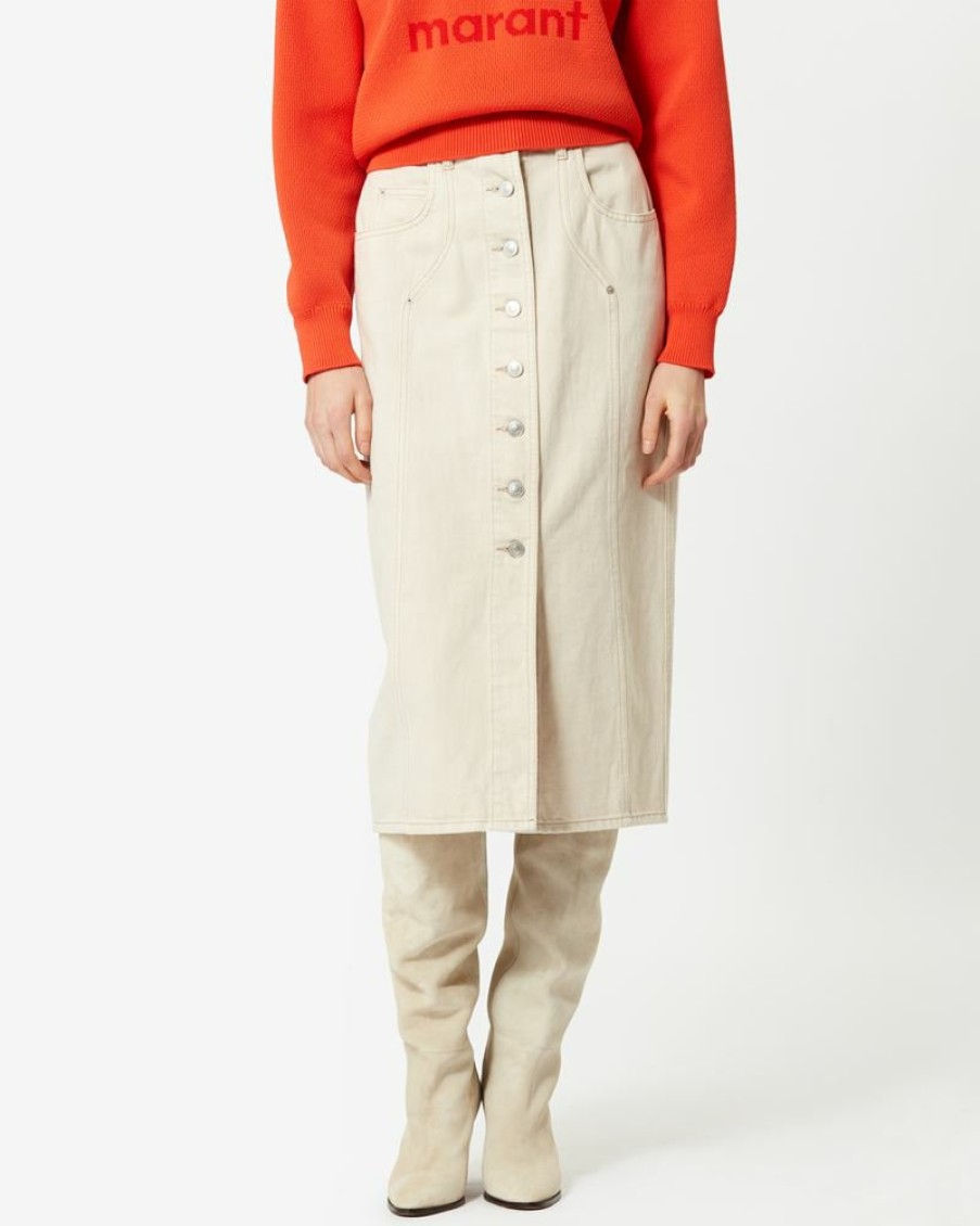 Marant Etoile Isabel Marant | Vandy Denim Skirt