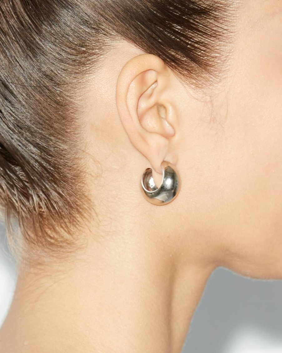 Accessories Isabel Marant | Small Shiny Crescent Earrings