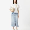 Marant Etoile Isabel Marant | Tilauria Midi Denim Skirt