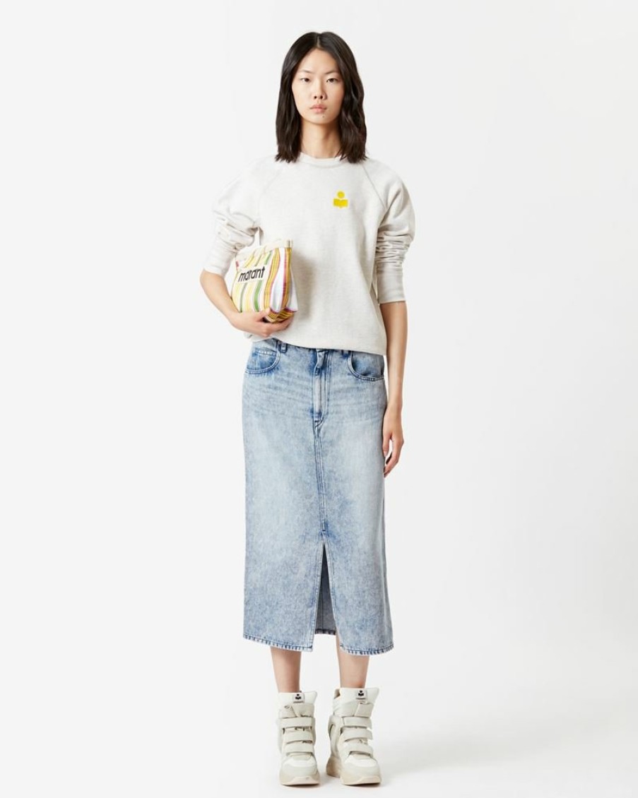 Marant Etoile Isabel Marant | Tilauria Midi Denim Skirt