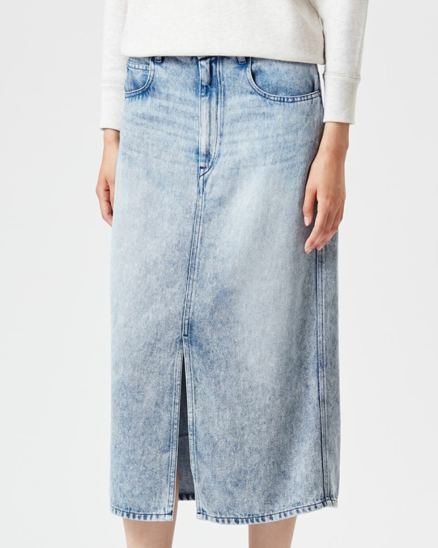 Marant Etoile Isabel Marant | Tilauria Midi Denim Skirt