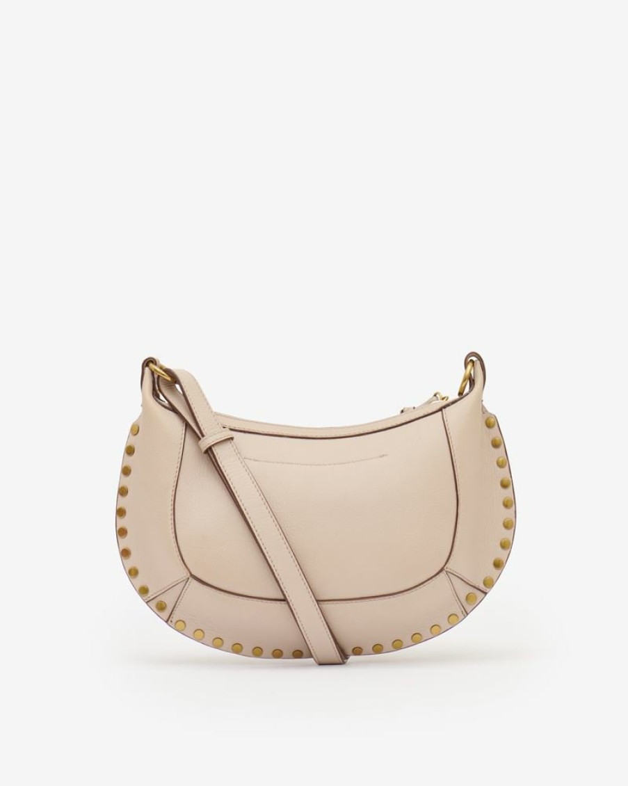 Bags Isabel Marant | Oskan Moon Grainy Leather Shoulder Bag