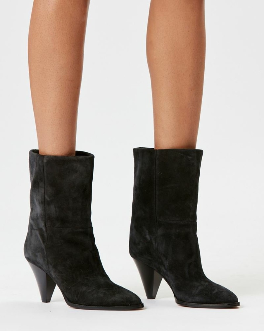 Shoes Isabel Marant | Rouxa Calf Leather Low Boots