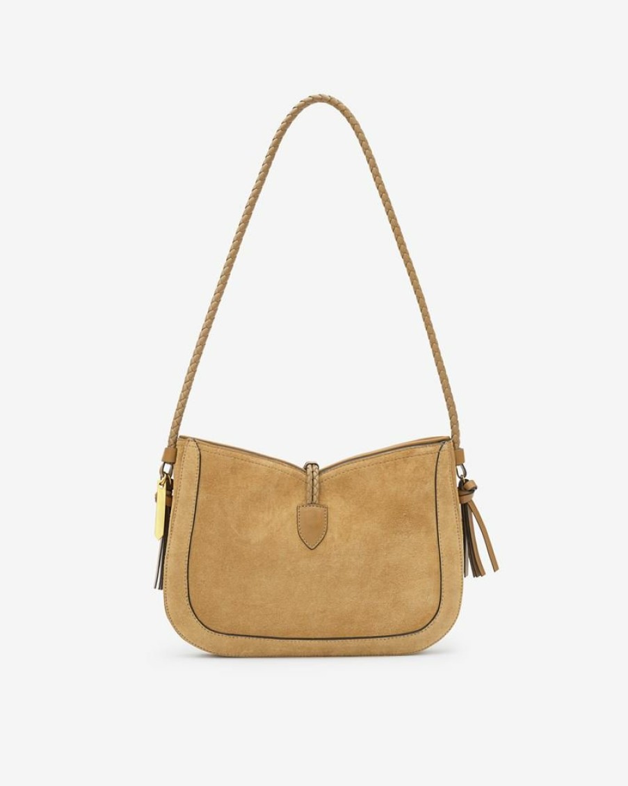 Bags Isabel Marant | Vigo Suede Shoulder Baguette Bag