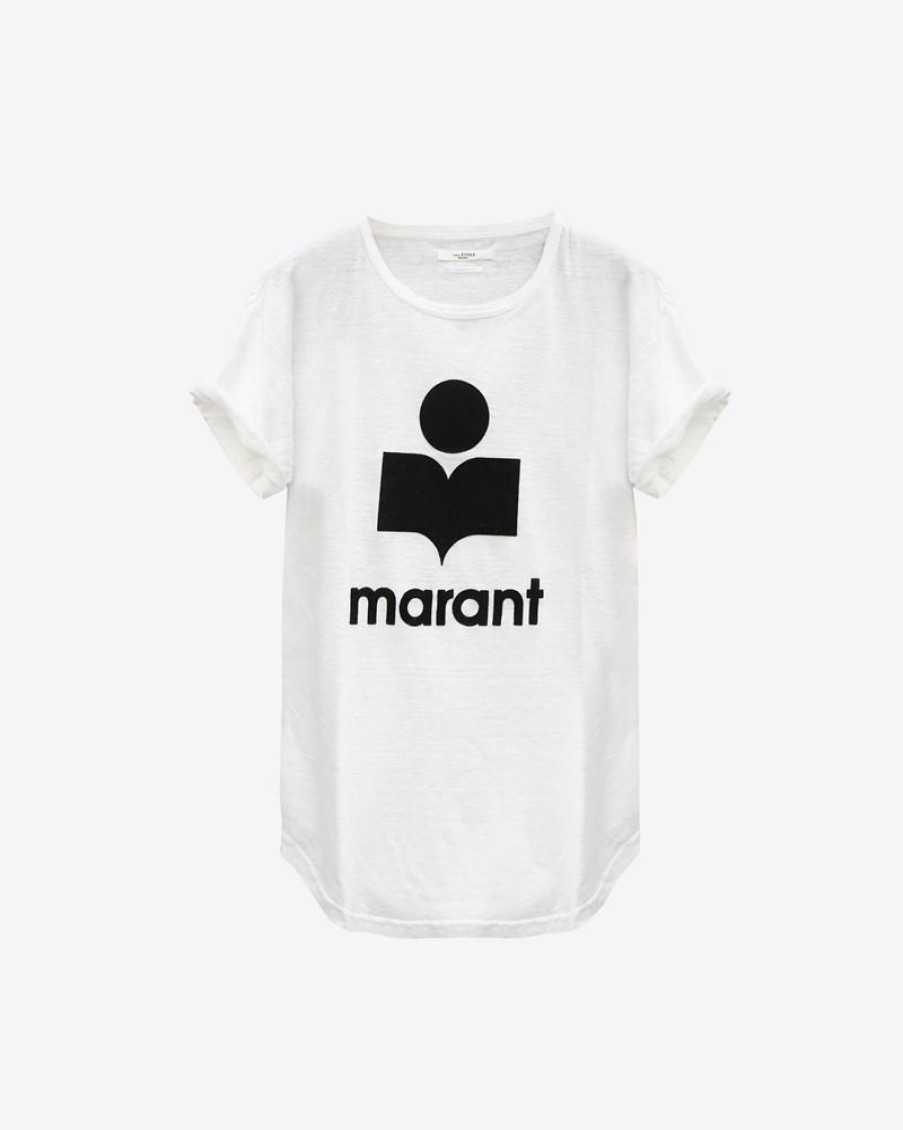 Marant Etoile Isabel Marant | Koldi Linen Logo T-Shirt