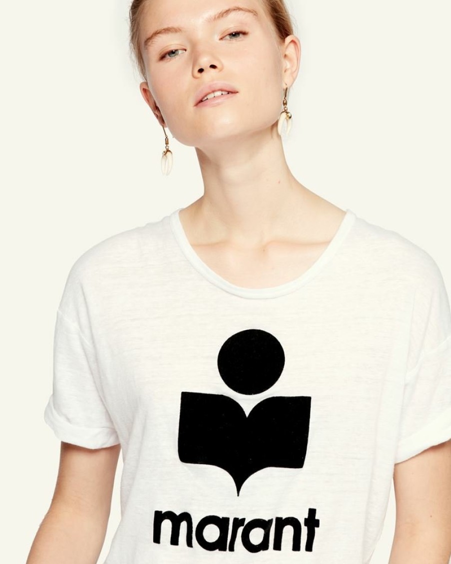 Marant Etoile Isabel Marant | Koldi Linen Logo T-Shirt