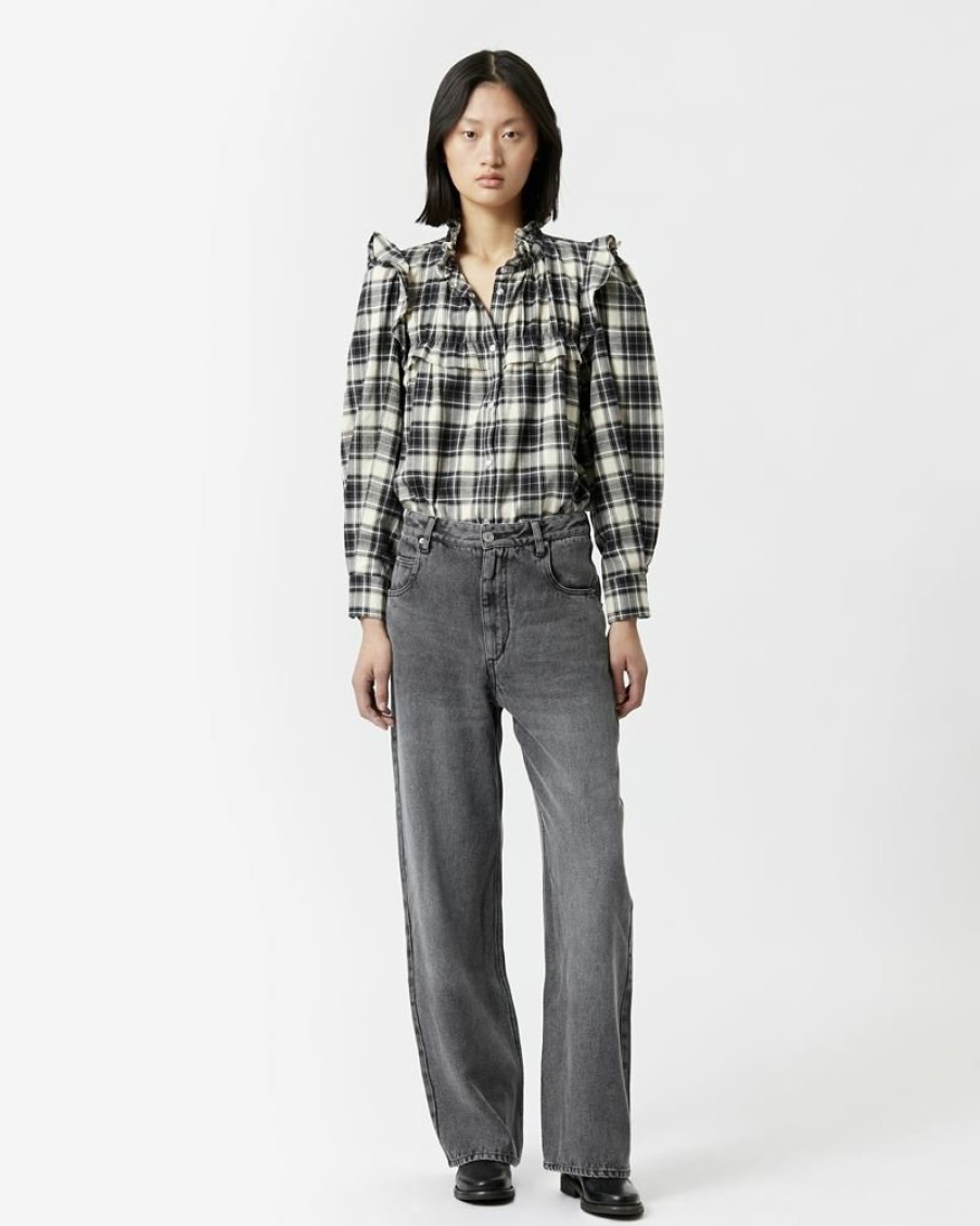 Marant Etoile Isabel Marant | Tilorsya Fluid Denim Trousers