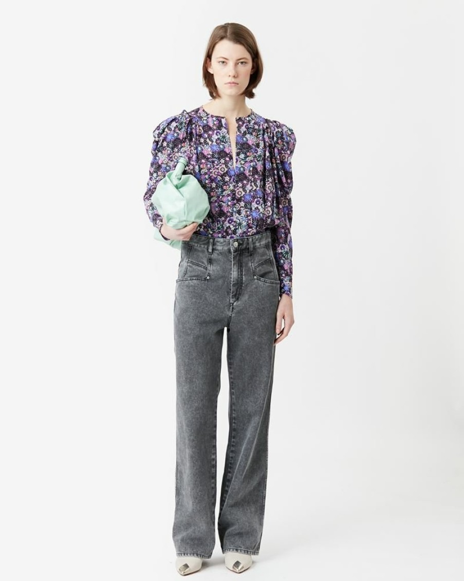 Isabel Marant Isabel Marant | Zarga Silk Floral Top