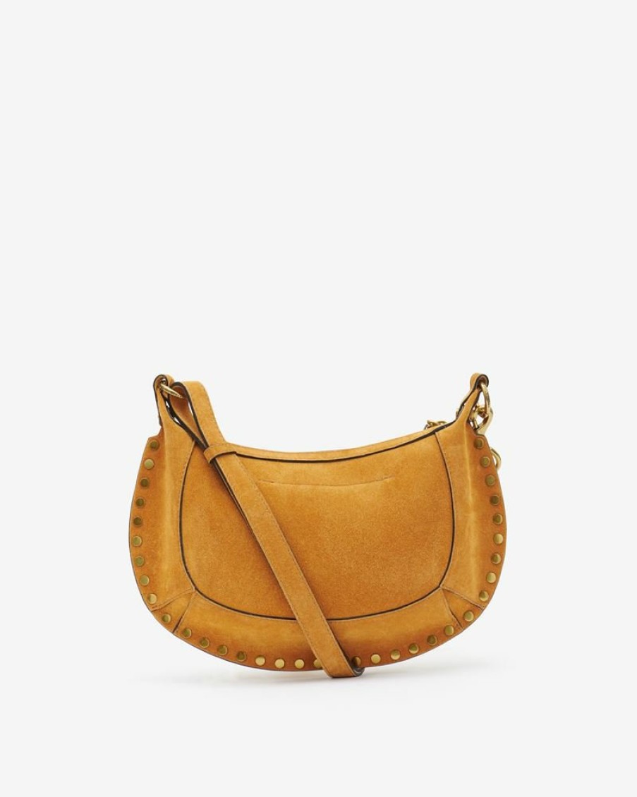 Bags Isabel Marant | Oskan Moon Suede Leather Shoulder Bag