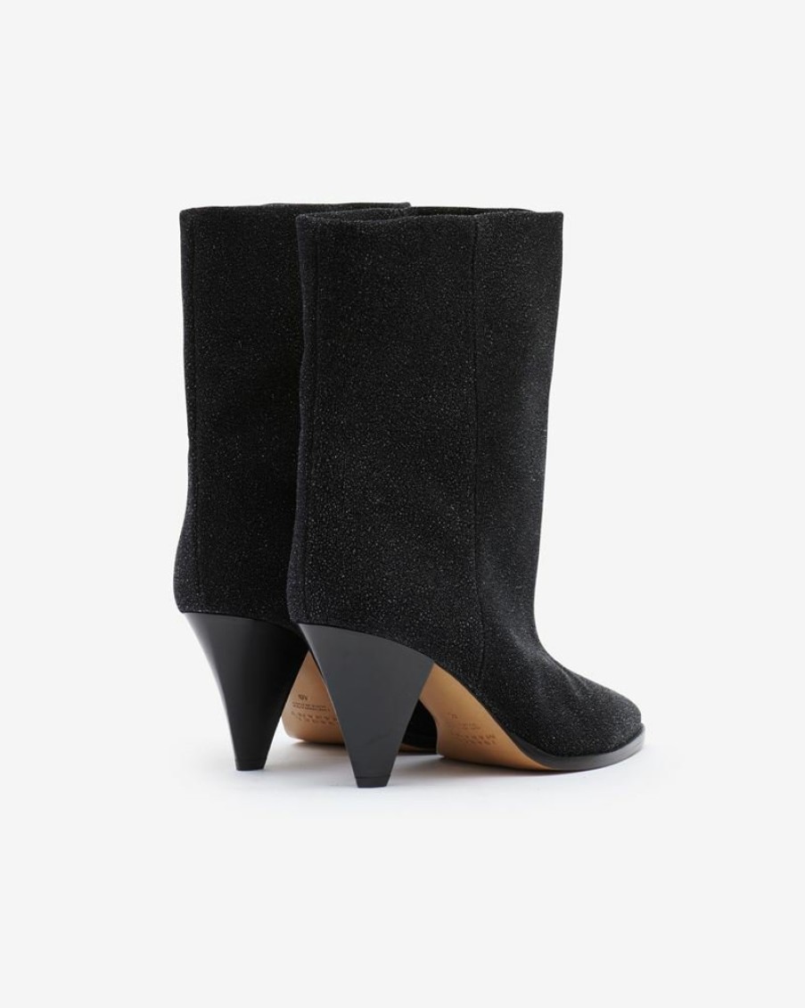 Shoes Isabel Marant | Rouxa Glitter Suede Leather Boots