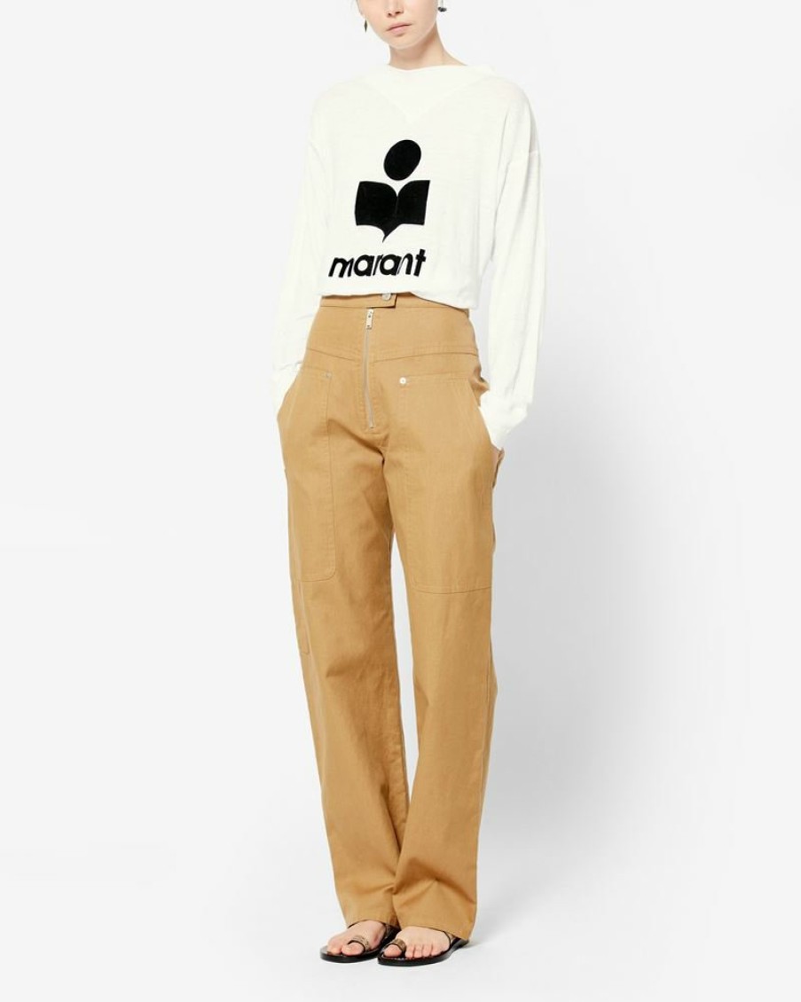 Marant Etoile Isabel Marant | Kilsen Logo Long Sleeves T-Shirt