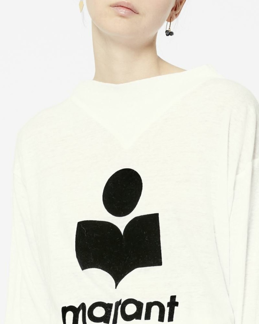 Marant Etoile Isabel Marant | Kilsen Logo Long Sleeves T-Shirt