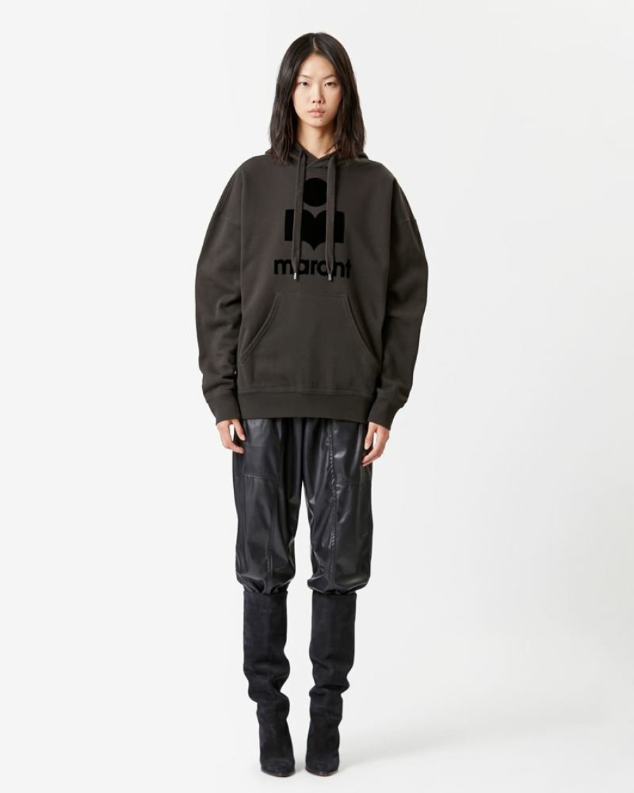 Marant Etoile Isabel Marant | Mansel Oversized Logo Sweatshir