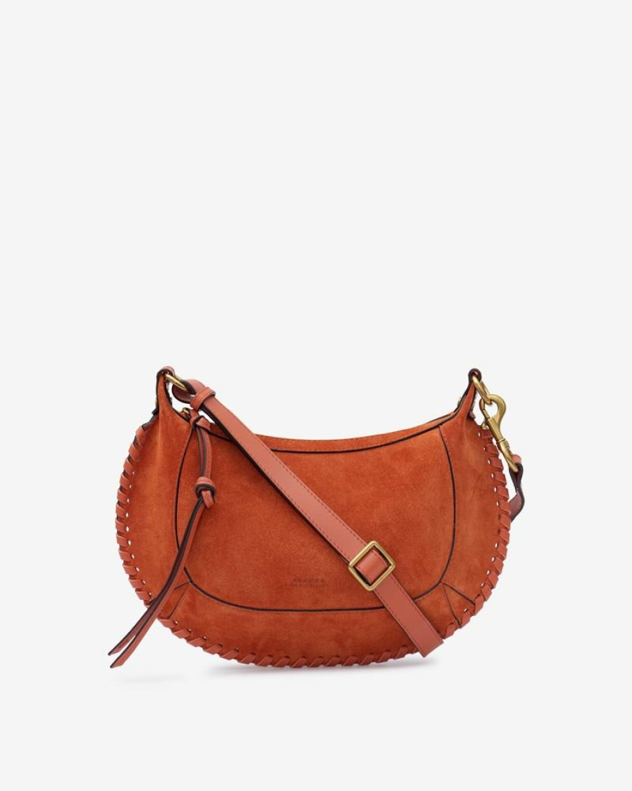 Bags Isabel Marant | Oskan Moon Soft Suede Baguette Bag