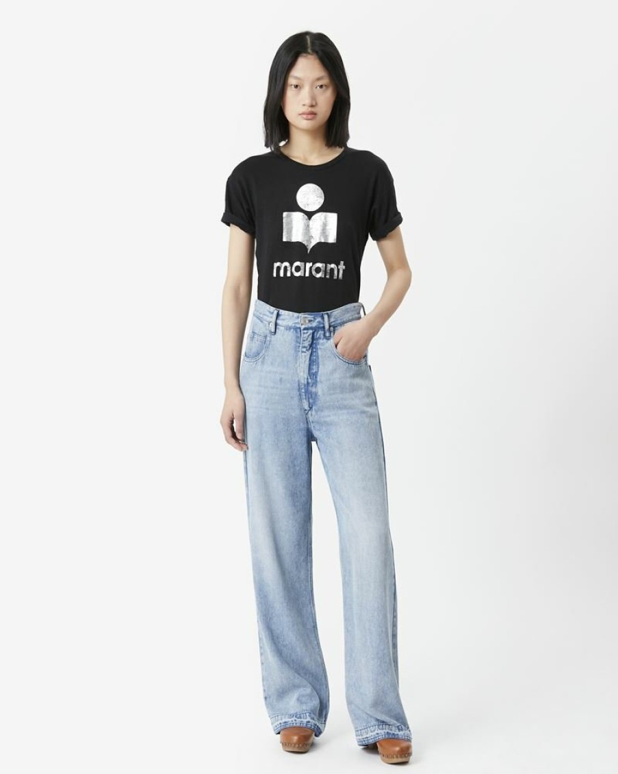 Marant Etoile Isabel Marant | Koldi Linen Logo T-Shirt