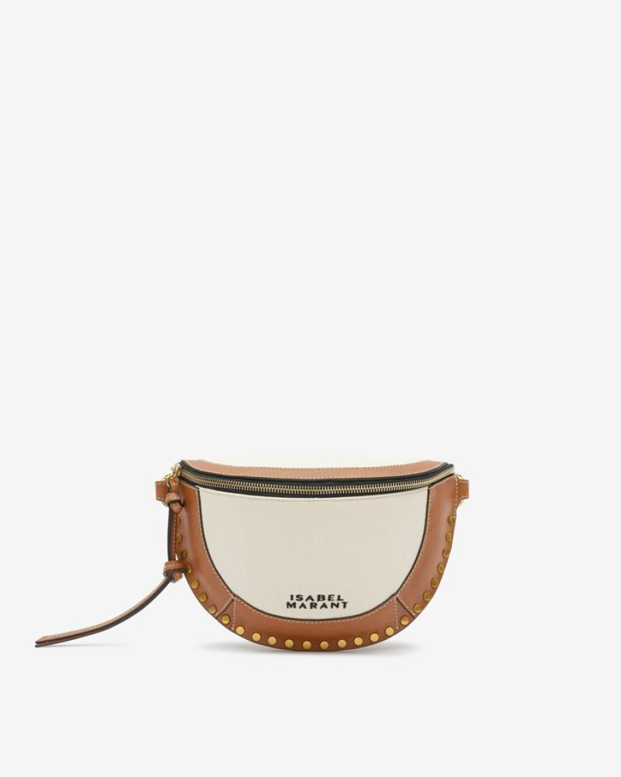 Bags Isabel Marant | Skano Leather And Cotton Belt Bag