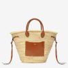 Bags Isabel Marant | Cadix Raffia And Leather Basket Bag