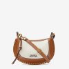 Bags Isabel Marant | Oskan Moon Leather And Cotton Shoulder Bag