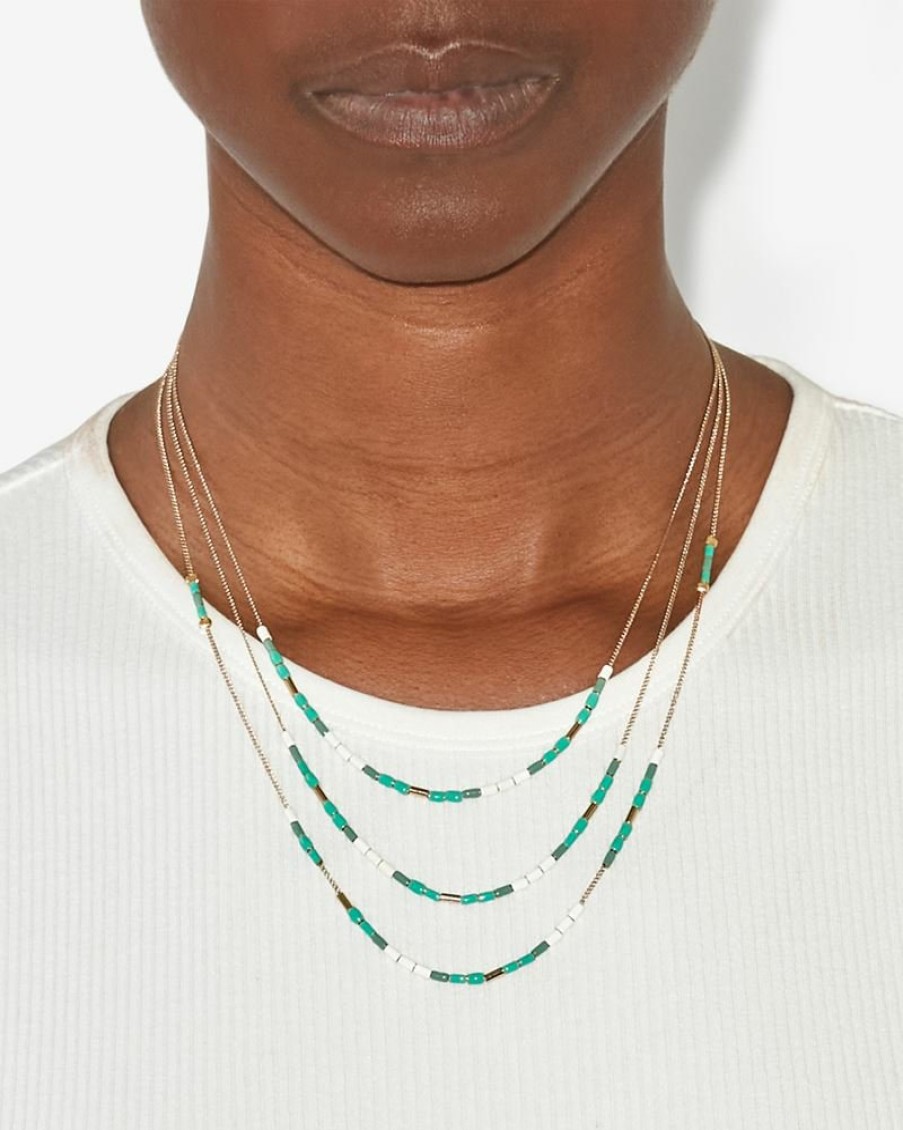 Accessories Isabel Marant | New Color Strip Necklace