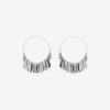 Accessories Isabel Marant | Metal Shiny Leaf Hoop Earrings