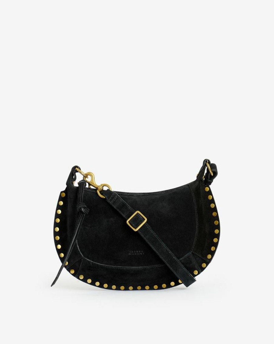 Bags Isabel Marant | Oskan Moon Suede Leather Shoulder Bag