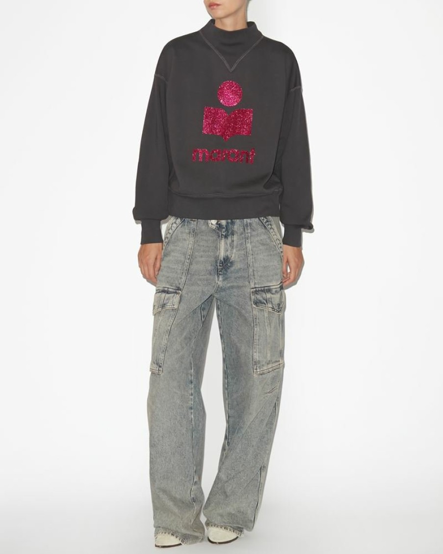 Marant Etoile Isabel Marant | Moby Logo Sweatshirt