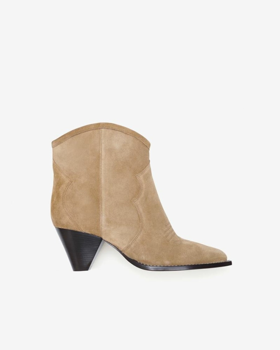 Shoes Isabel Marant | Darizo Calf Suede Leather Low Boots