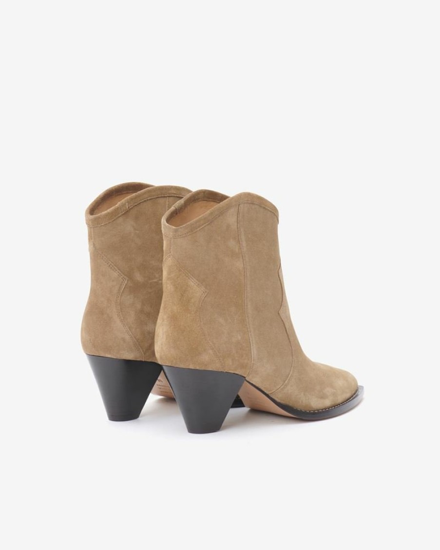 Shoes Isabel Marant | Darizo Calf Suede Leather Low Boots