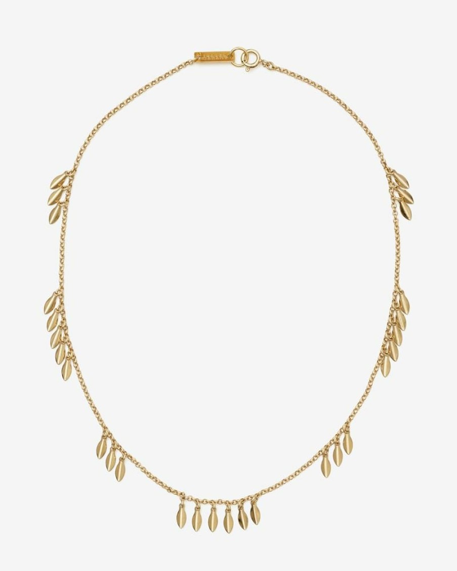 Accessories Isabel Marant | Choker Metal Shiny Leaf