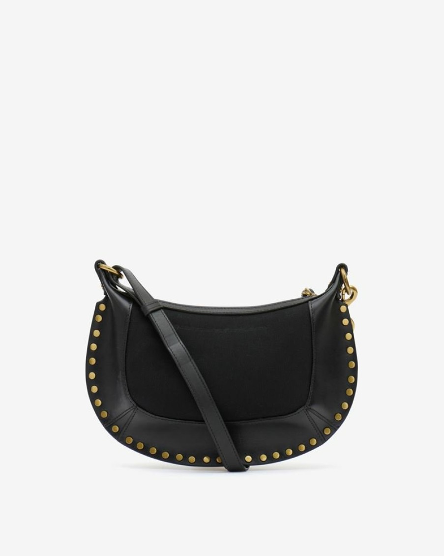 Bags Isabel Marant | Oskan Moon Leather And Cotton Shoulder Bag