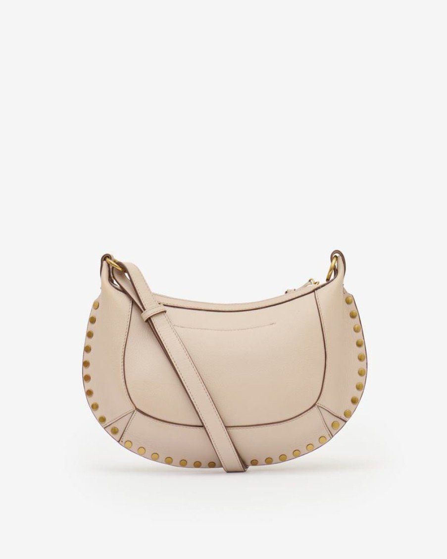 Bags Isabel Marant | Oskan Moon Grainy Leather Shoulder Bag