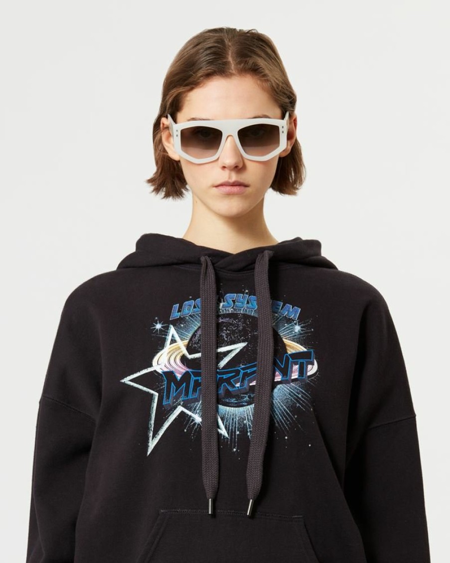 Marant Etoile Isabel Marant | Mansel Oversized Hoodie Sweatshirt