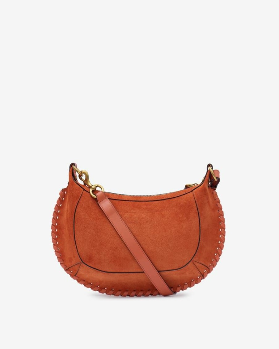 Bags Isabel Marant | Oskan Moon Soft Suede Baguette Bag