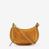 Bags Isabel Marant | Oskan Moon Suede Leather Shoulder Bag