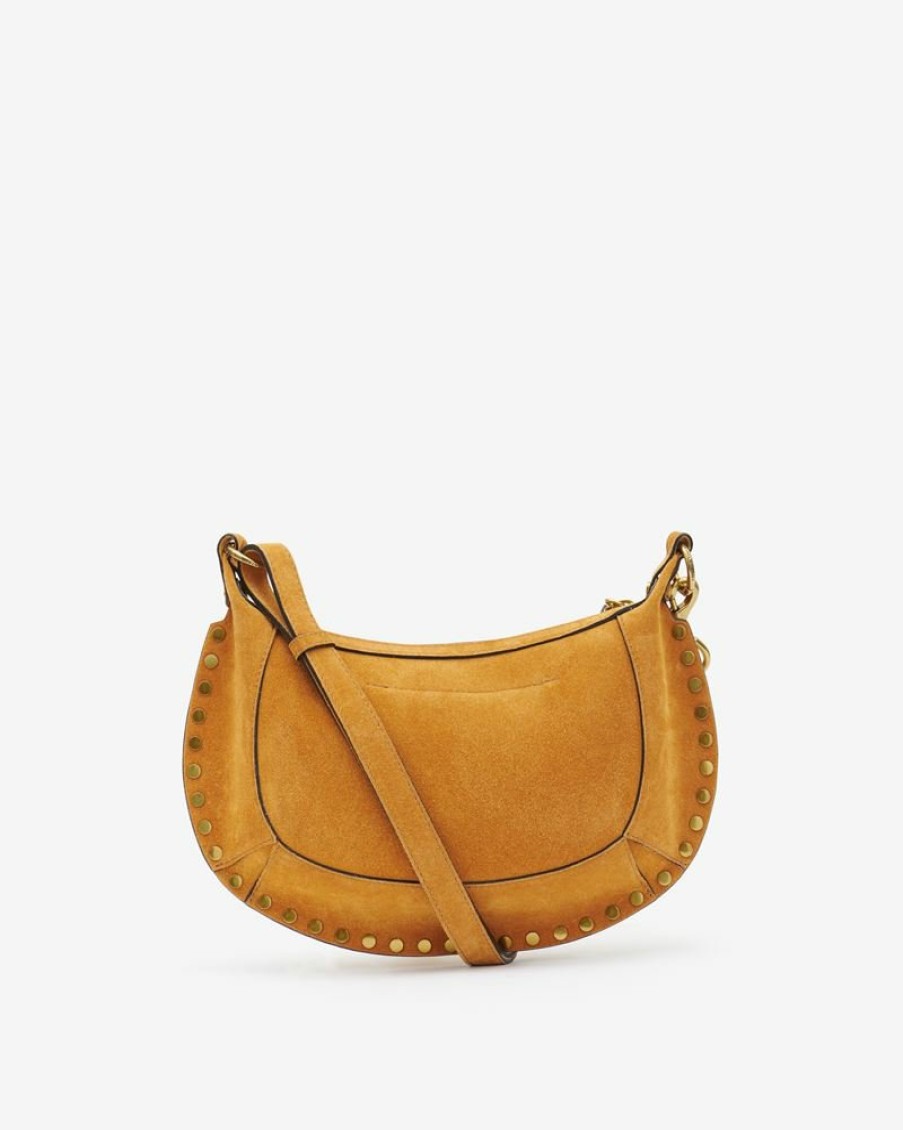 Bags Isabel Marant | Oskan Moon Suede Leather Shoulder Bag