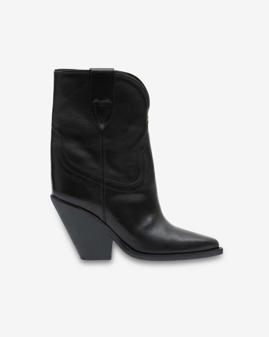 Shoes Isabel Marant | Leyane Calf Leather Low Boots