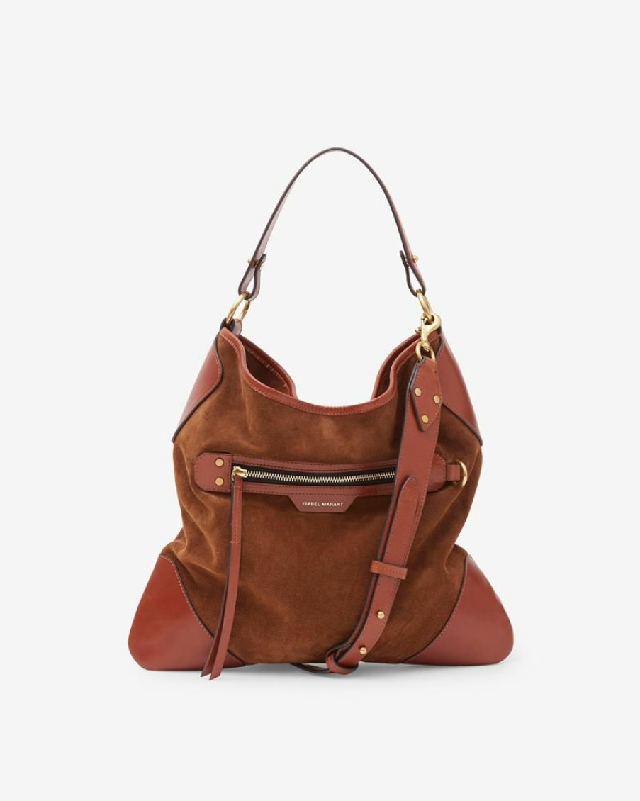 Bags Isabel Marant | Botsy Day Hobo Shoulder Bag In Suede