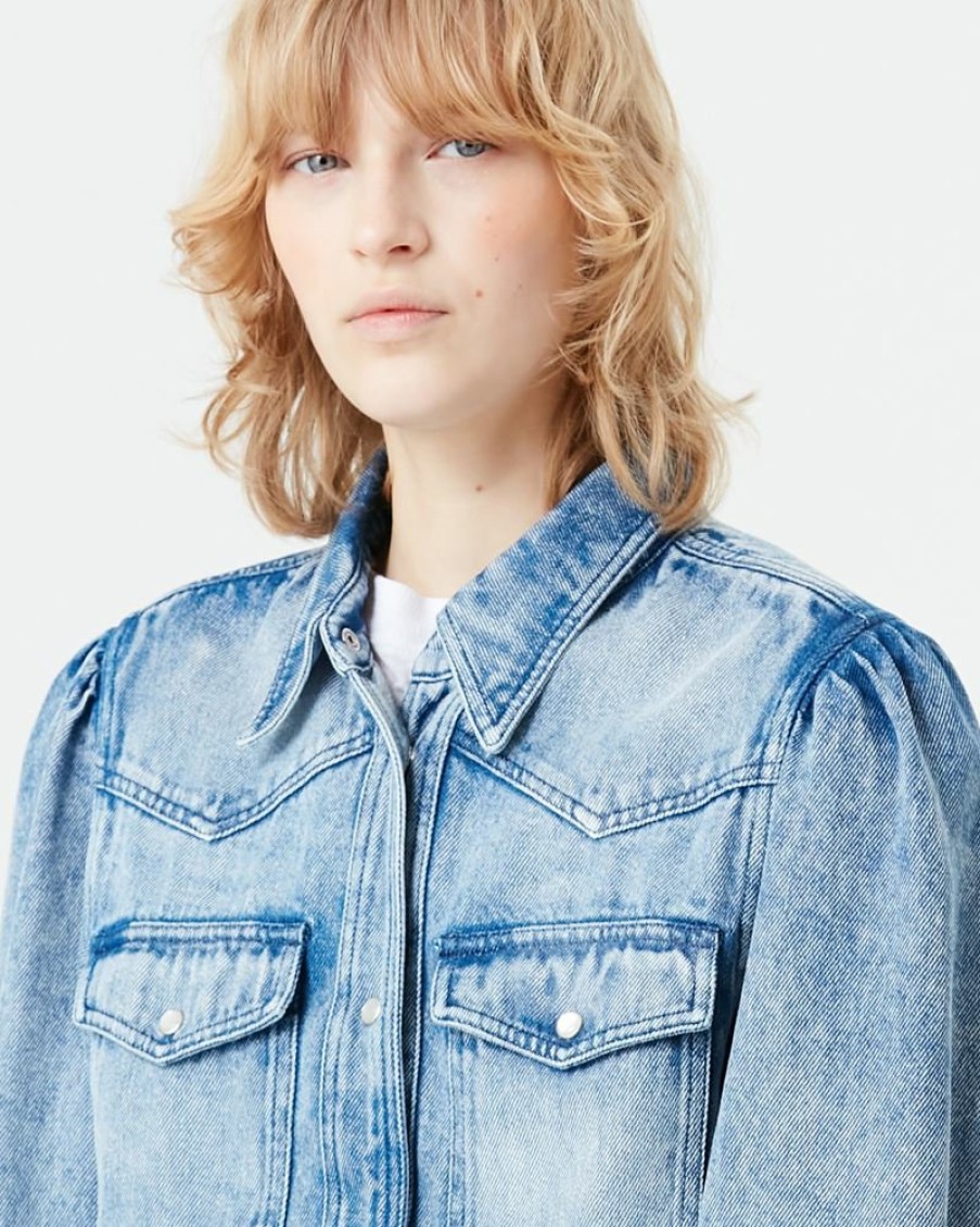 Marant Etoile Isabel Marant | Tahisse Fluid Denim Shirt