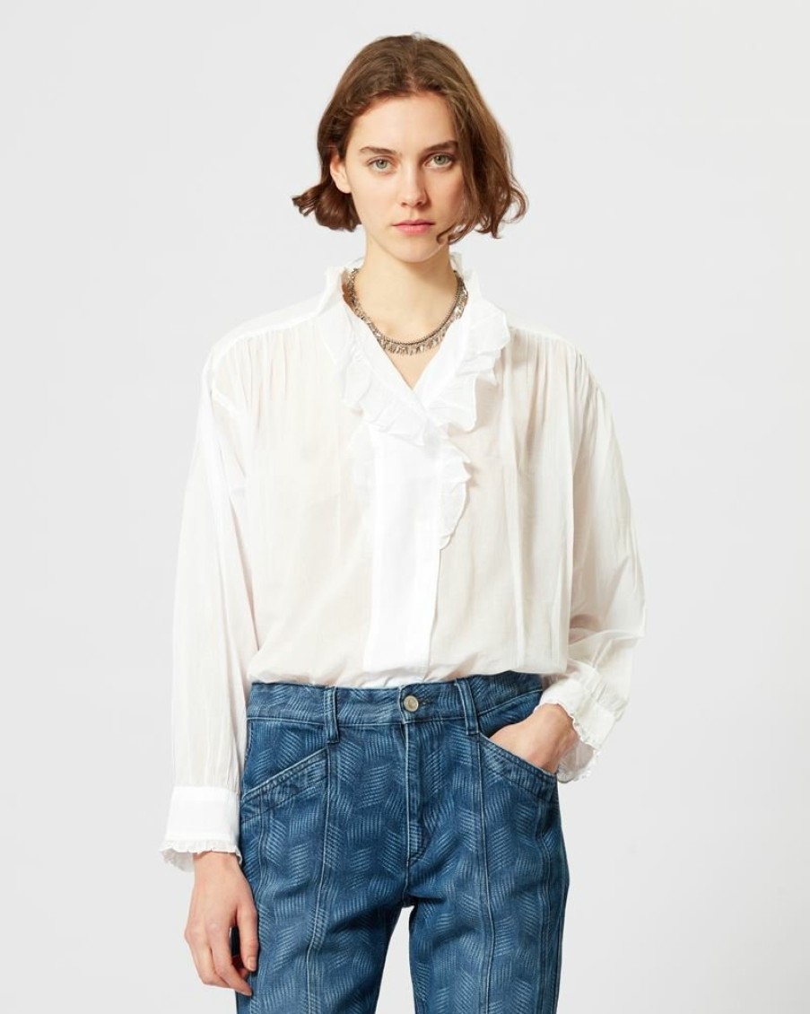 Marant Etoile Isabel Marant | Pamias Cotton Voile Top